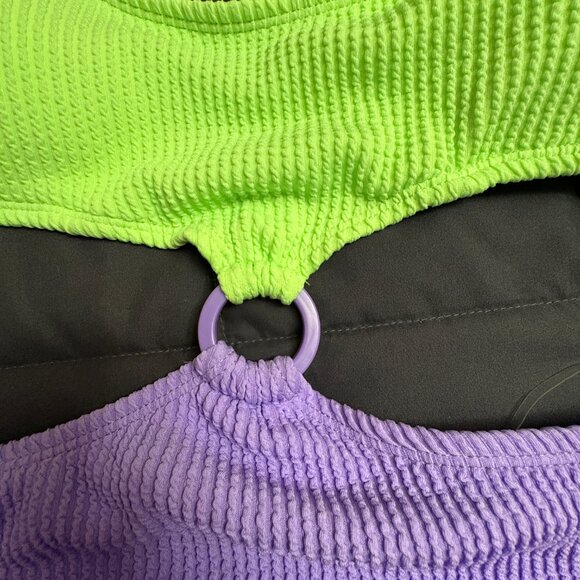 Salt & Cove Juniors' Colorblocked One-Piece Monokini - Size: Medium - NWT - Picture 5 of 16